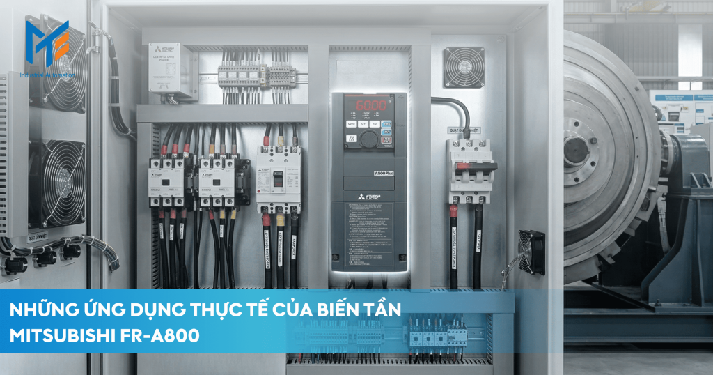 Những ứng dụng thực tế của Biến tần FR-A800