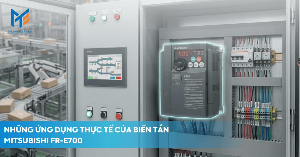 Những ứng dụng thực tế của Biến Tần Mitsubishi FR-E700