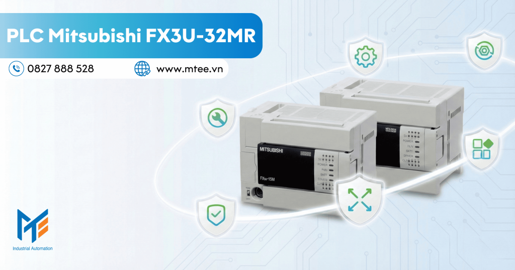 PLC Mitsubishi FX3U-32MR