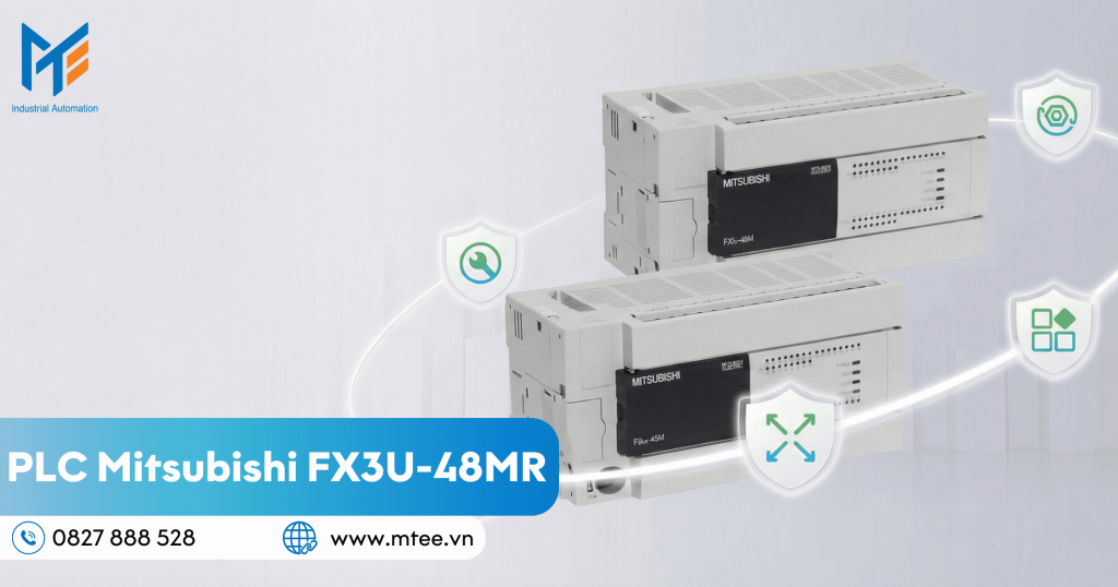 PLC Mitsubishi FX3U-48MR