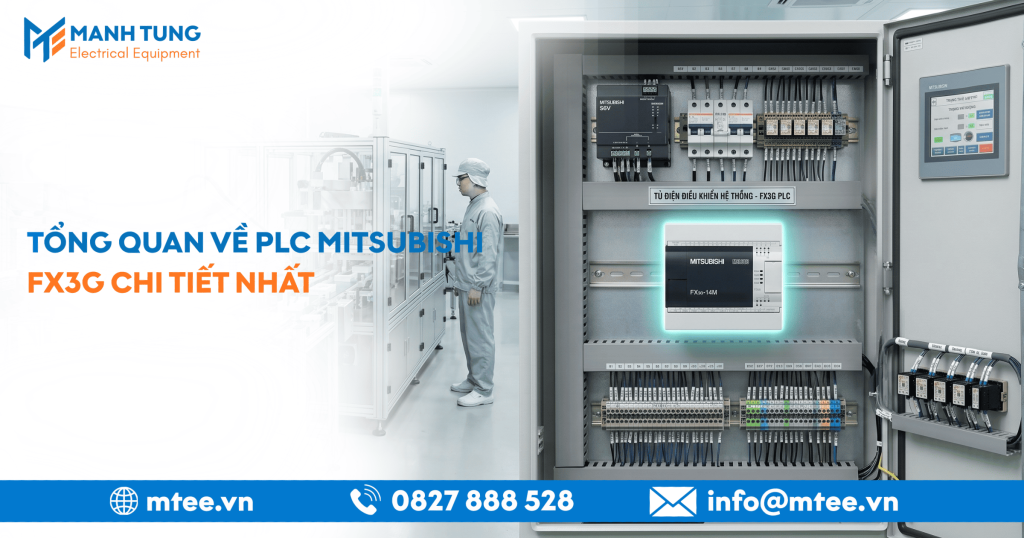 Tổng quan về PLC Mitsubishi FX3G chi tiết nhất