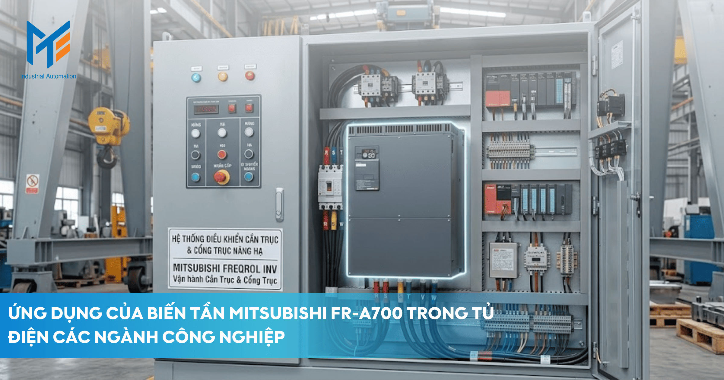Các ứng dụng thực tế của Biến tần Mitsubishi FR-A700