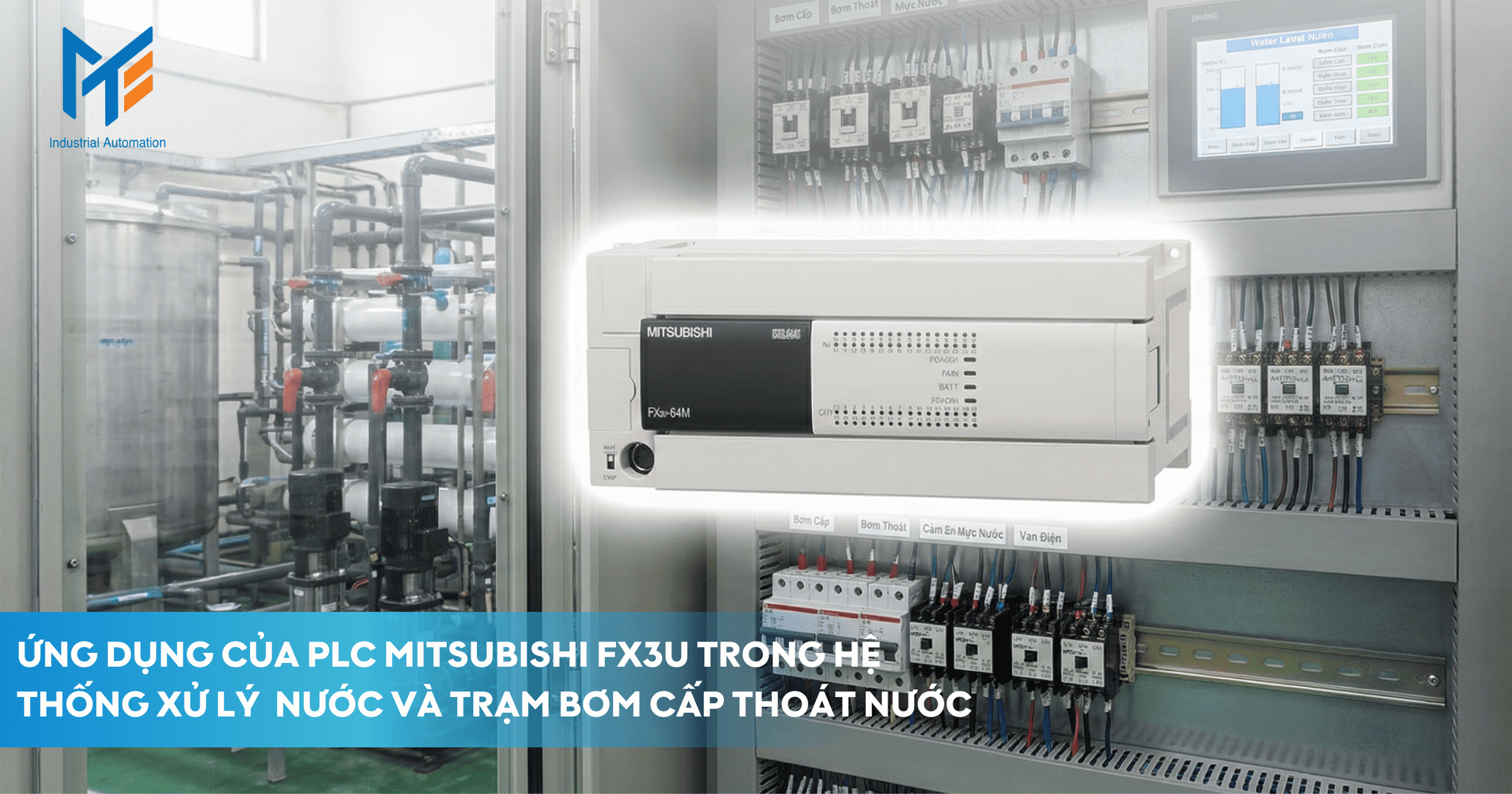 Ứng dụng thực tế của PLC Mitsubishi FX3U tại Việt Nam