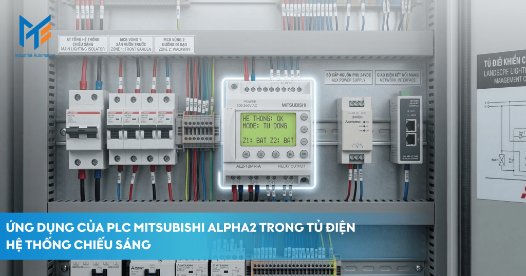 Các ứng dụng thực tế của PLC Mitsubishi ALPHA2 tại Việt Nam hiện nay