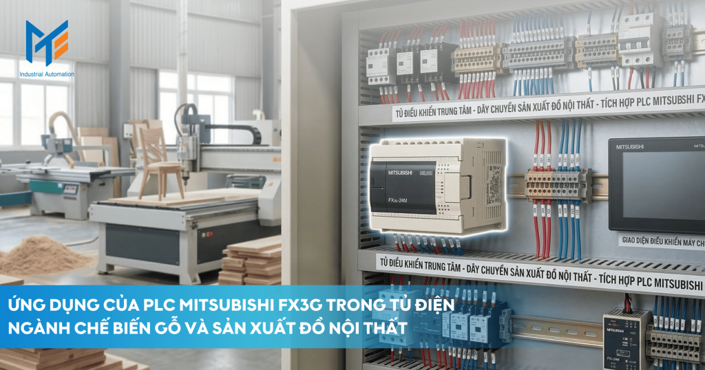 Một số ứng dụng thực tế của PLC Mitsubishi FX3G