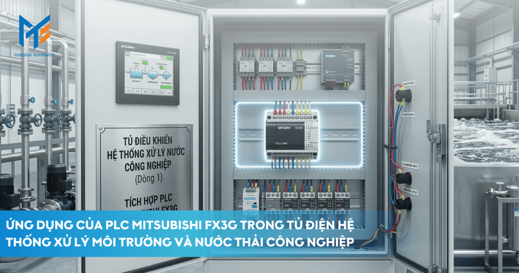 Một số ứng dụng thực tế của PLC Mitsubishi FX3G