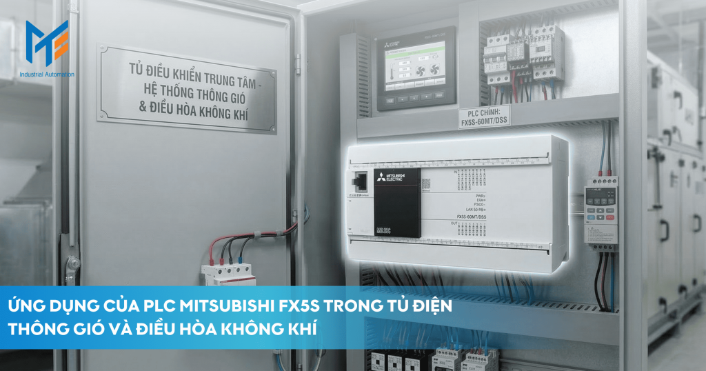 Các ứng dụng của PLC Mitsubishi FX5S trong tủ điện công nghiệp