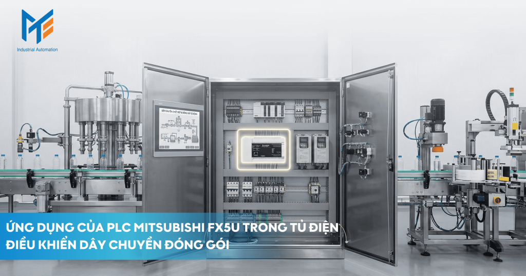 Các ứng dụng của PLC Mitsubishi FX5U trong tủ điện công nghiệp