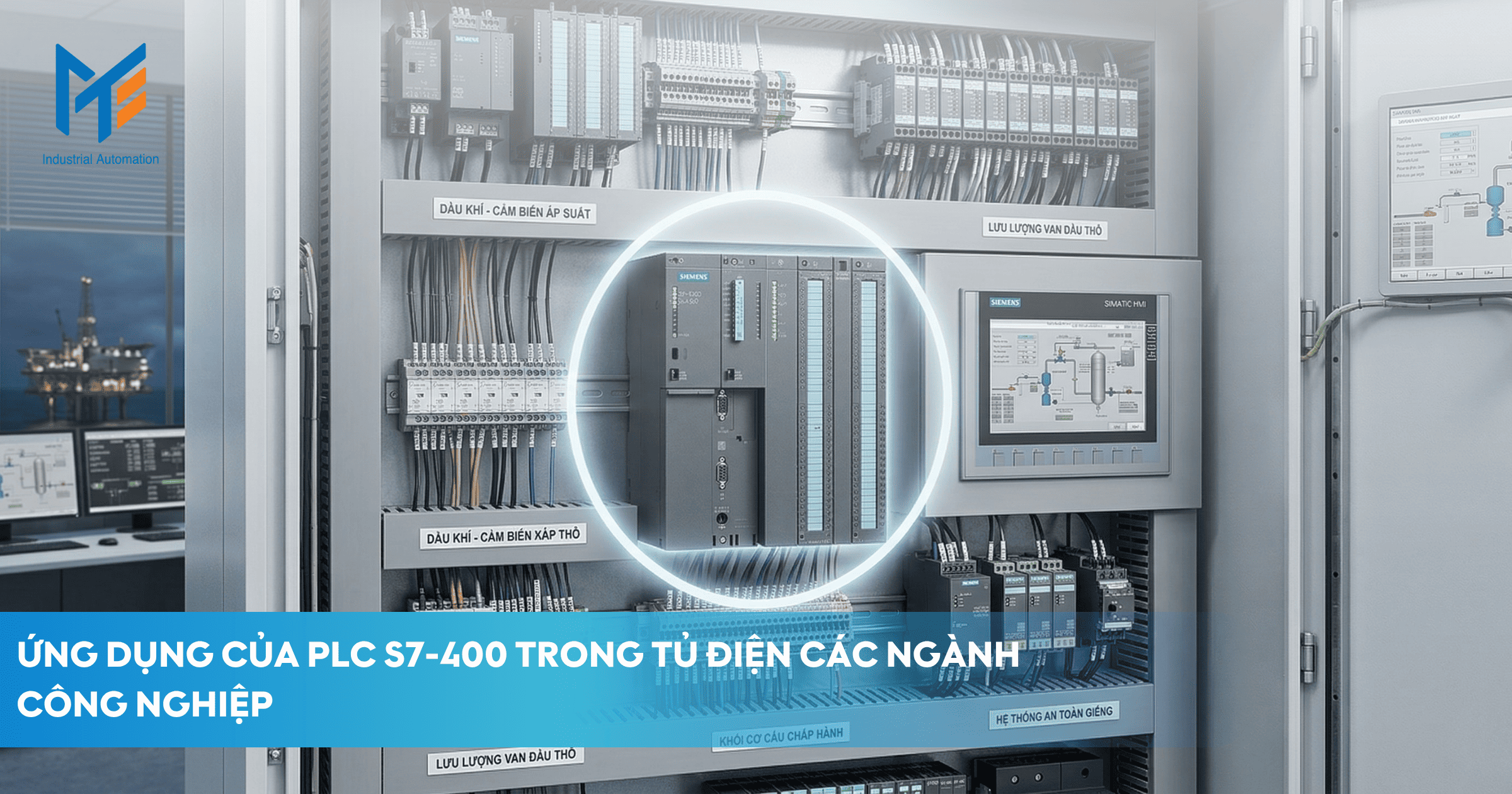 Những ứng dụng thực tế của PLC 400 trong tủ điện công nghiệp hiện nay