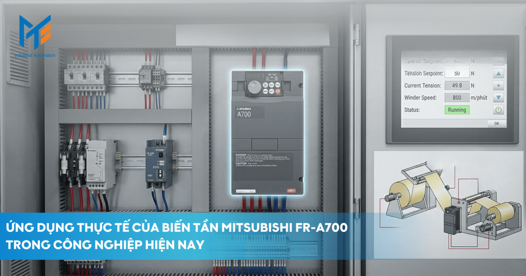 Các ứng dụng của Biến tần FR-A700 trong công nghiệp hiện nay