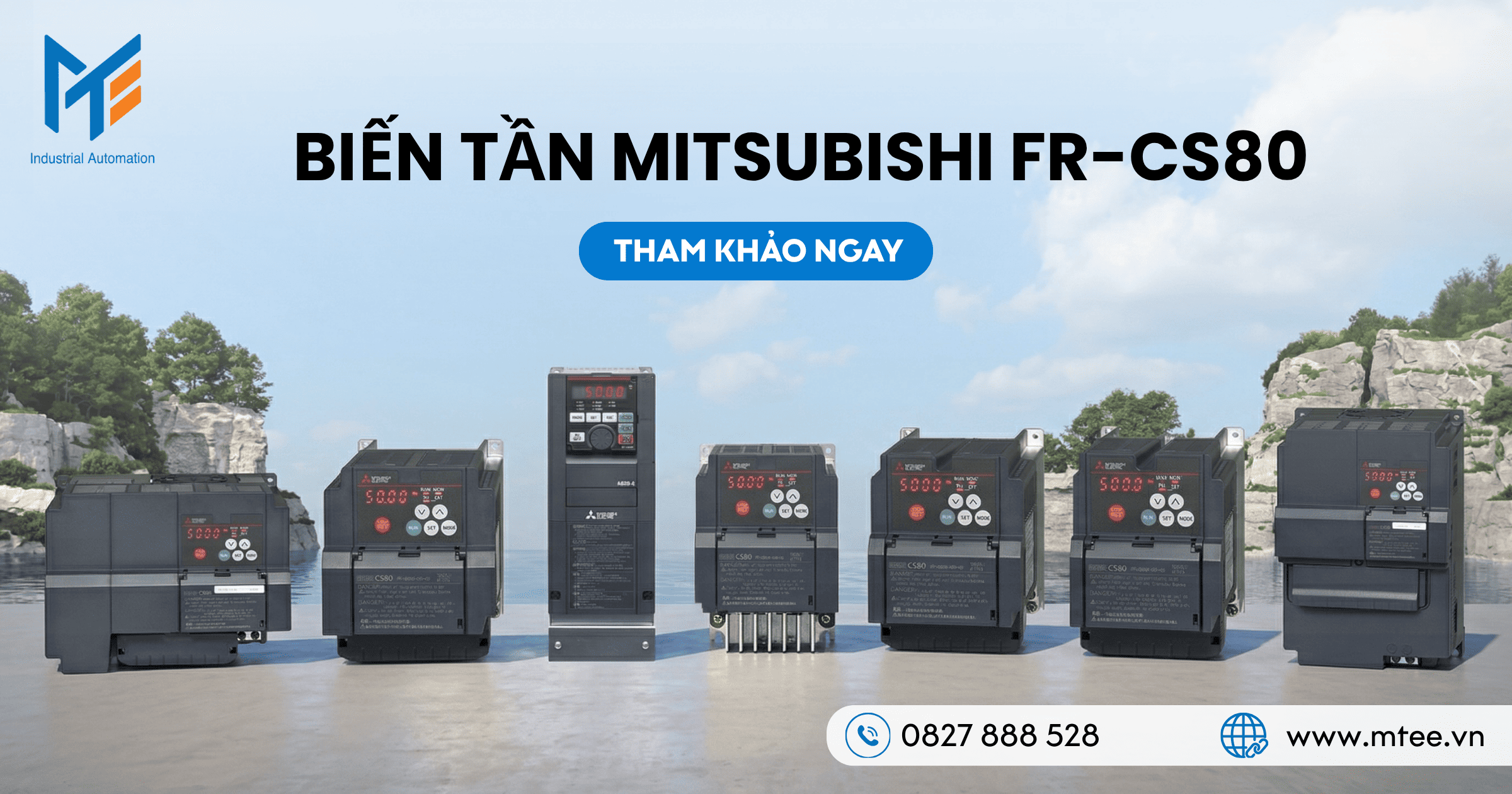 Giới thiệu về biến tần mitsubishi FR-CS80