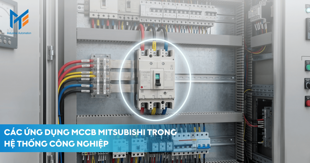Các ứng dụng MCCB Mitsubishi trong hệ thống công nghiệp