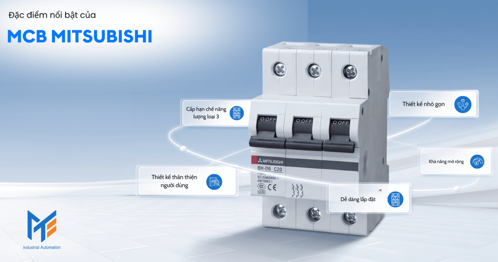 Đặc điểm nổi bật của MCB Mitsubishi
