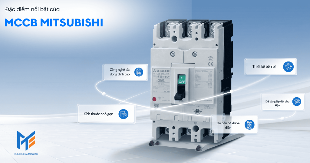 Đặc điểm nổi bật của MCCB Mitsubishi