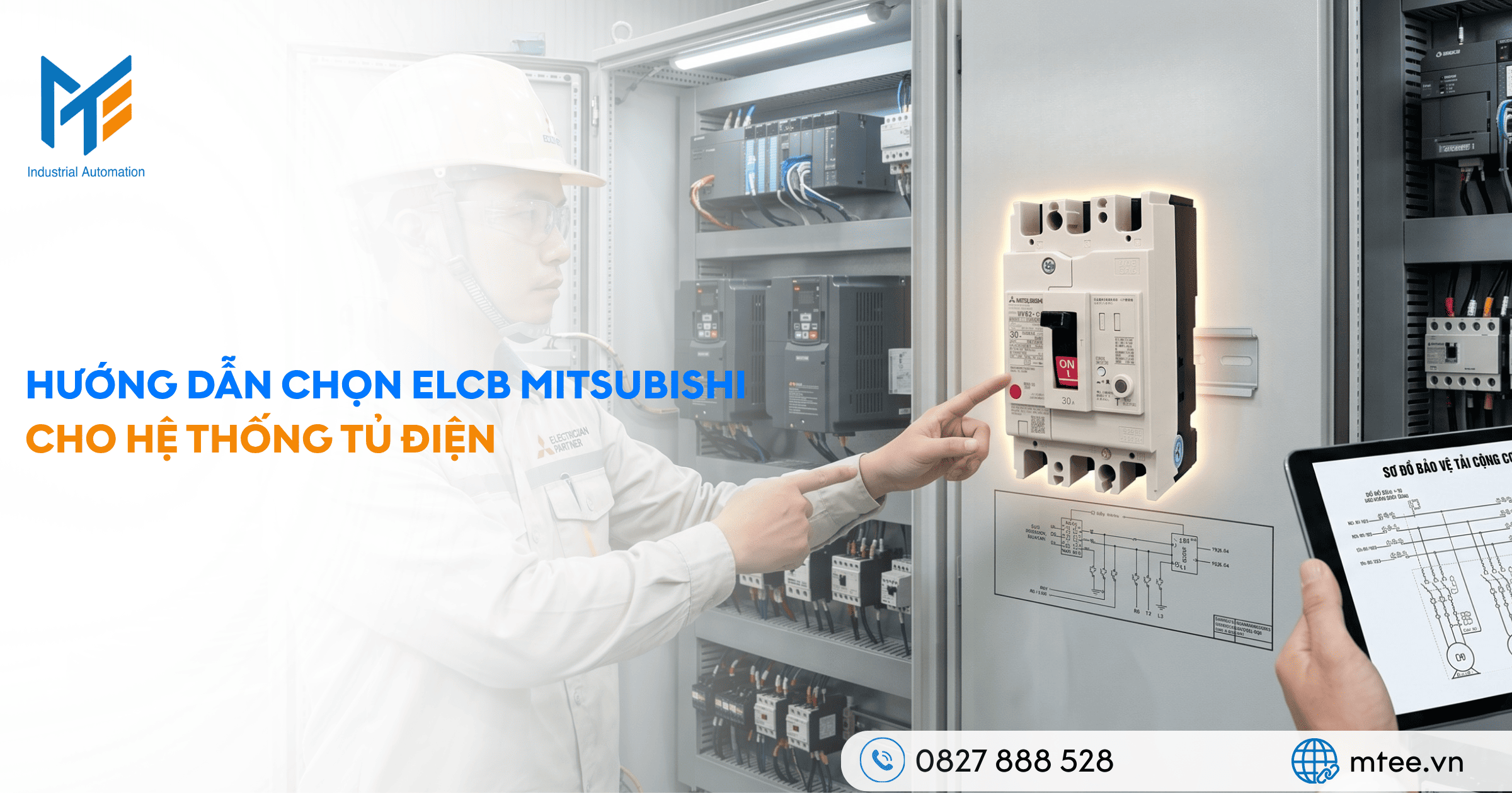 Hướng dẫn chọn ELCB Mitsubishi cho hệ thống tủ điện