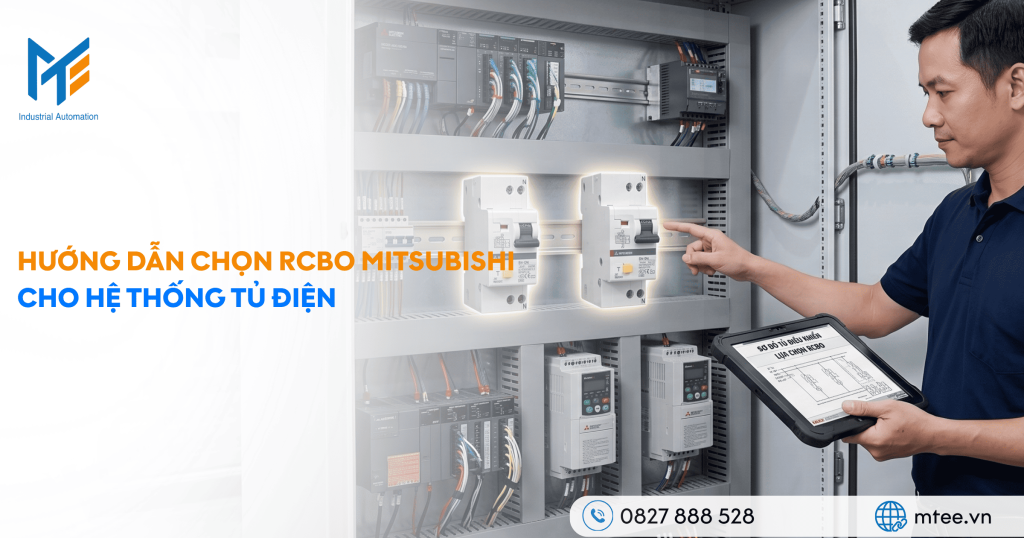 Hướng dẫn chọn RCBO Mitsubishi cho hệ thống tủ điện