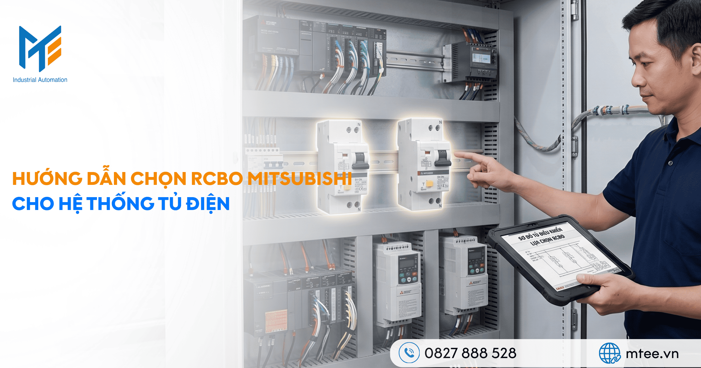 Hướng dẫn chọn RCBO Mitsubishi cho hệ thống tủ điện