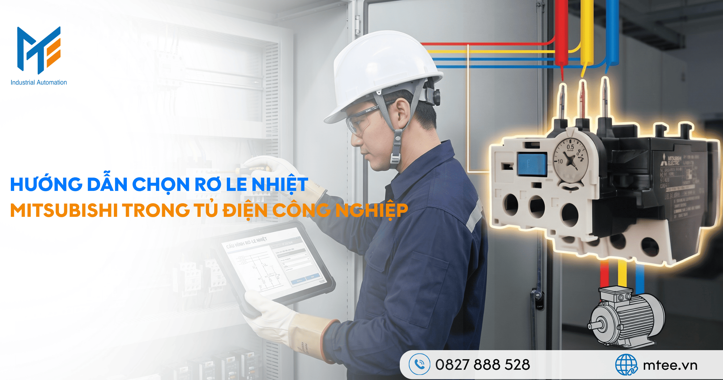 Hướng dẫn chọn Rơ le nhiệt Mitsubishi trong tủ điện công nghiệp