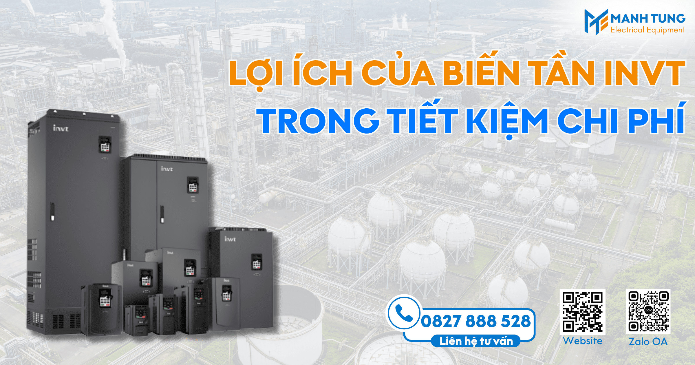 Lợi ích của biến tần INVT trong tiết kiệm chi phí