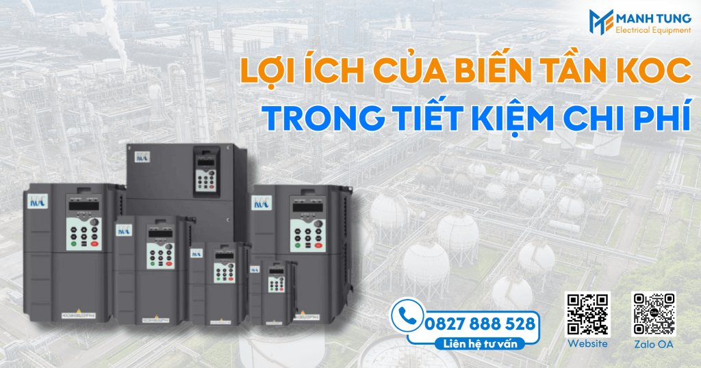 Lợi ích của biến tần KOC trong tiết kiệm chi phí