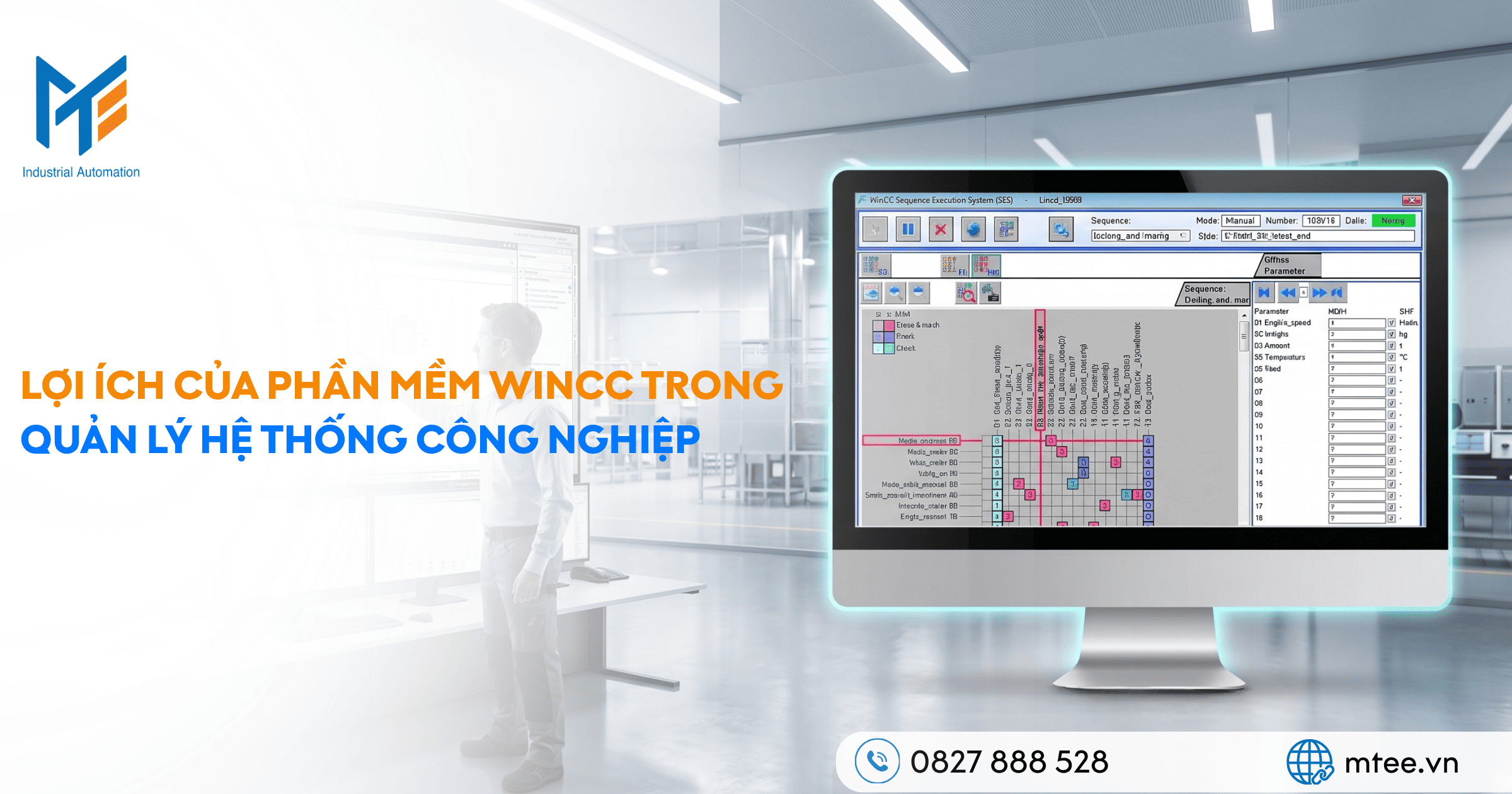 Lợi ích của phần mềm WINCC trong quản lý hệ thống công nghiệp