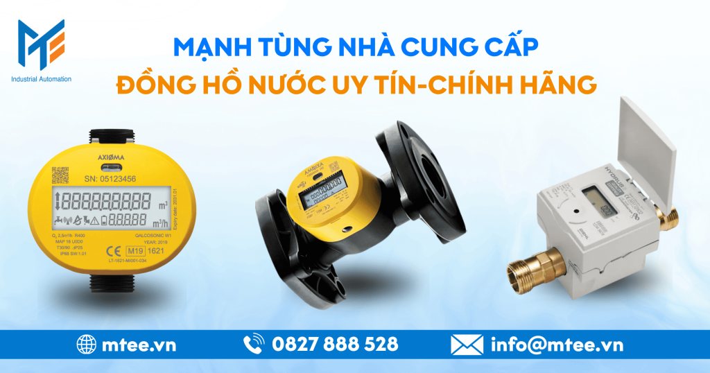 Mạnh Tùng nhà cung cấp đồng hồ nước uy tín chính hãng