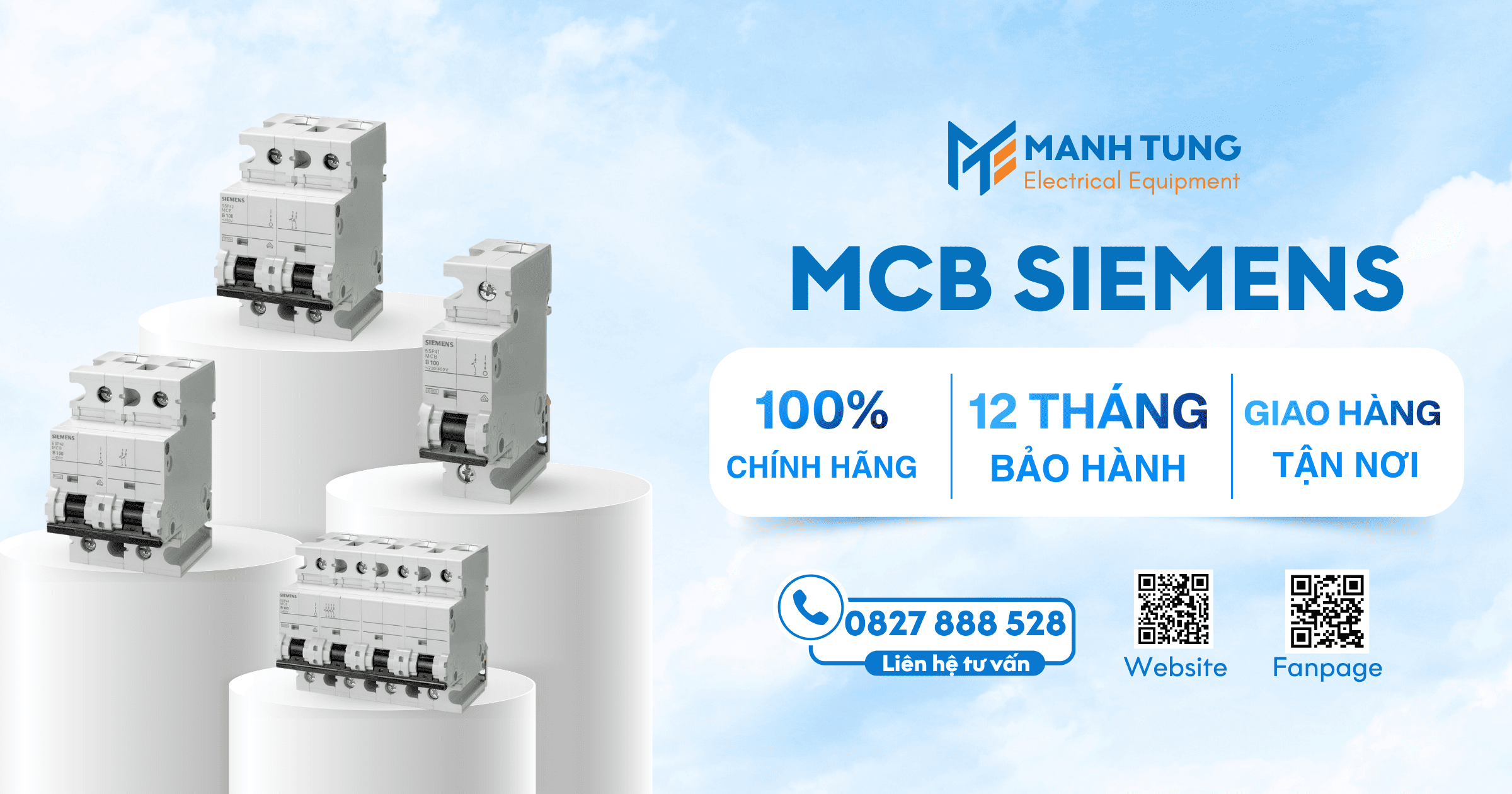 Mạnh Tùng nhà cung cấp MCB Siemens uy tín chính hãng