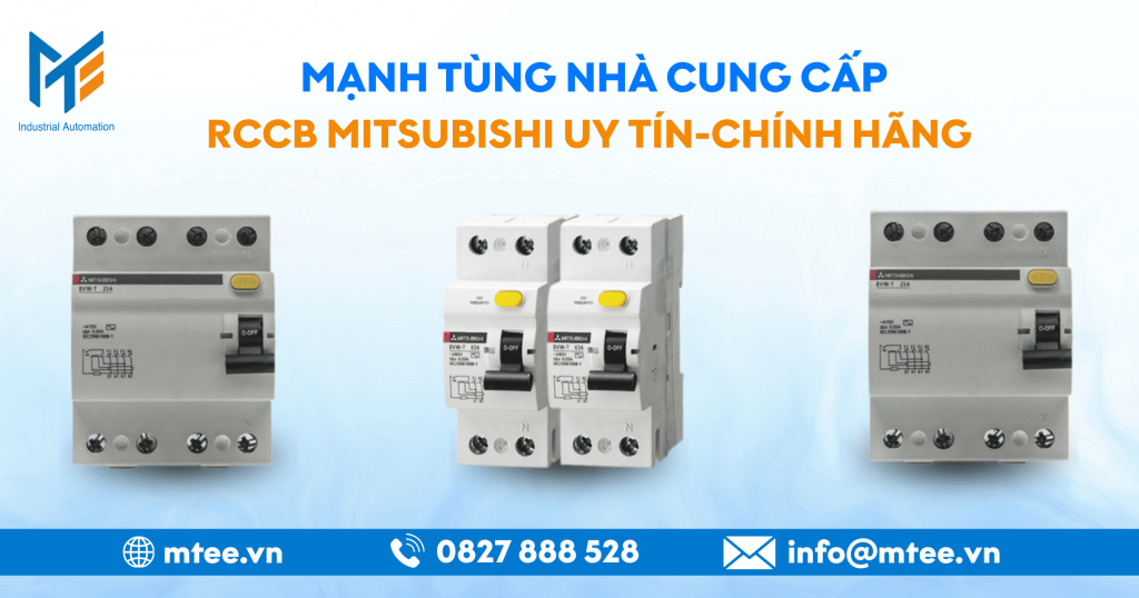 Mạnh Tùng nhà cung cấp RCCB Mitsubishi uy tín chính hãng