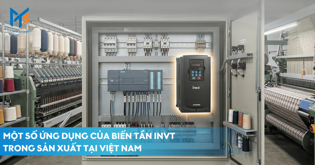 Một số ứng dụng của biến tần INVT trong sản xuất tại Việt Nam