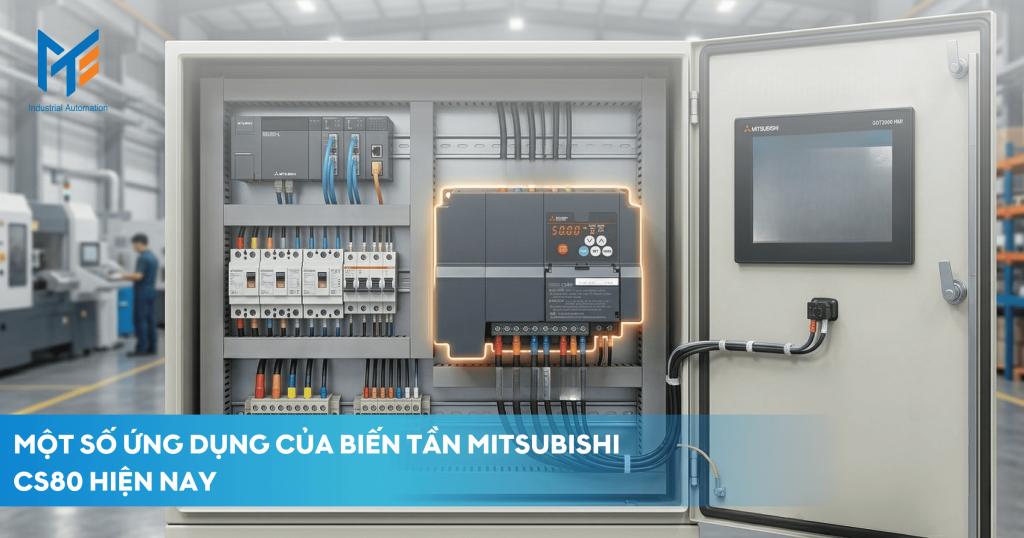 Một số ứng dụng thực tế của Biến tần CS80 hiện nay