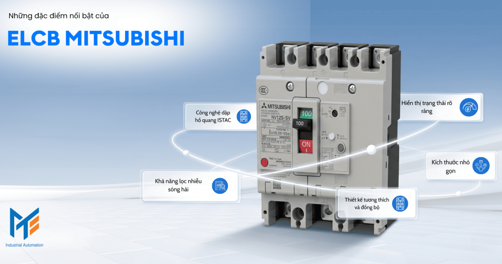 Những đặc điểm nổi bật của ELCB Mitsubishi