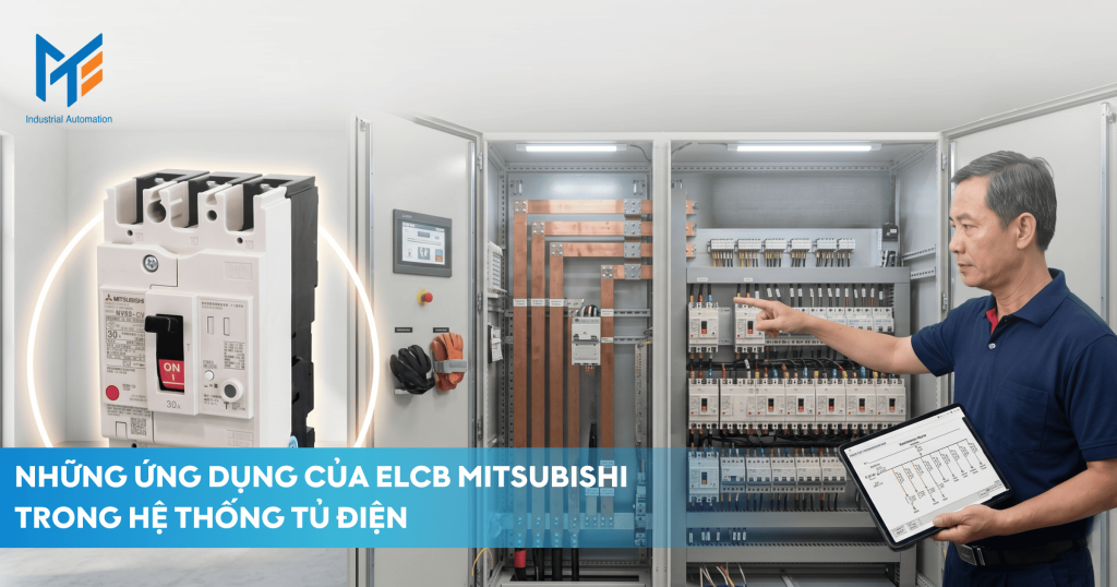 Những ứng dụng của ELCB Mitsubishi trong hệ thống tủ điện