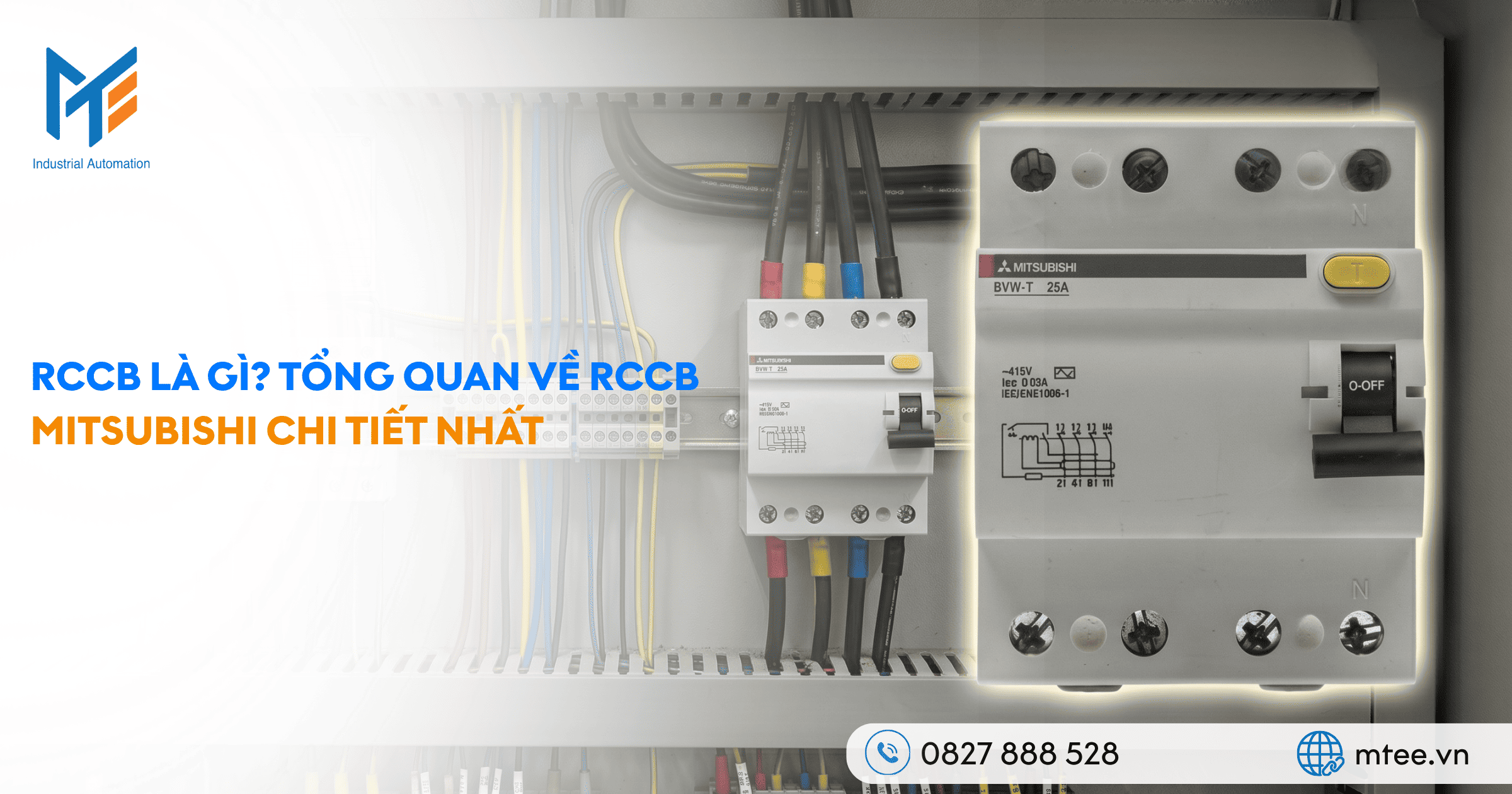 RCCB là gì? Tổng quan về RCCB Mitsubishi chi tiết nhất