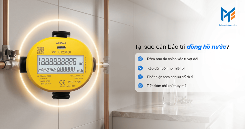 Tại sao cần bảo trì đồng hồ nước?