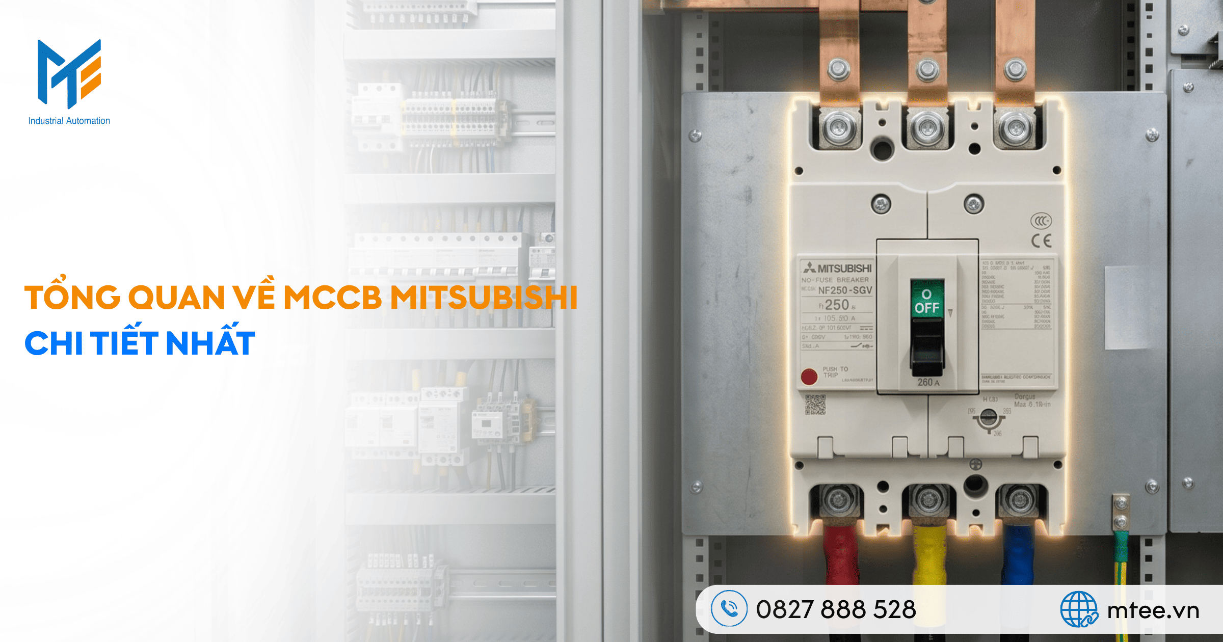 Tổng quan về MCCB Mitsubishi chi tiết nhất