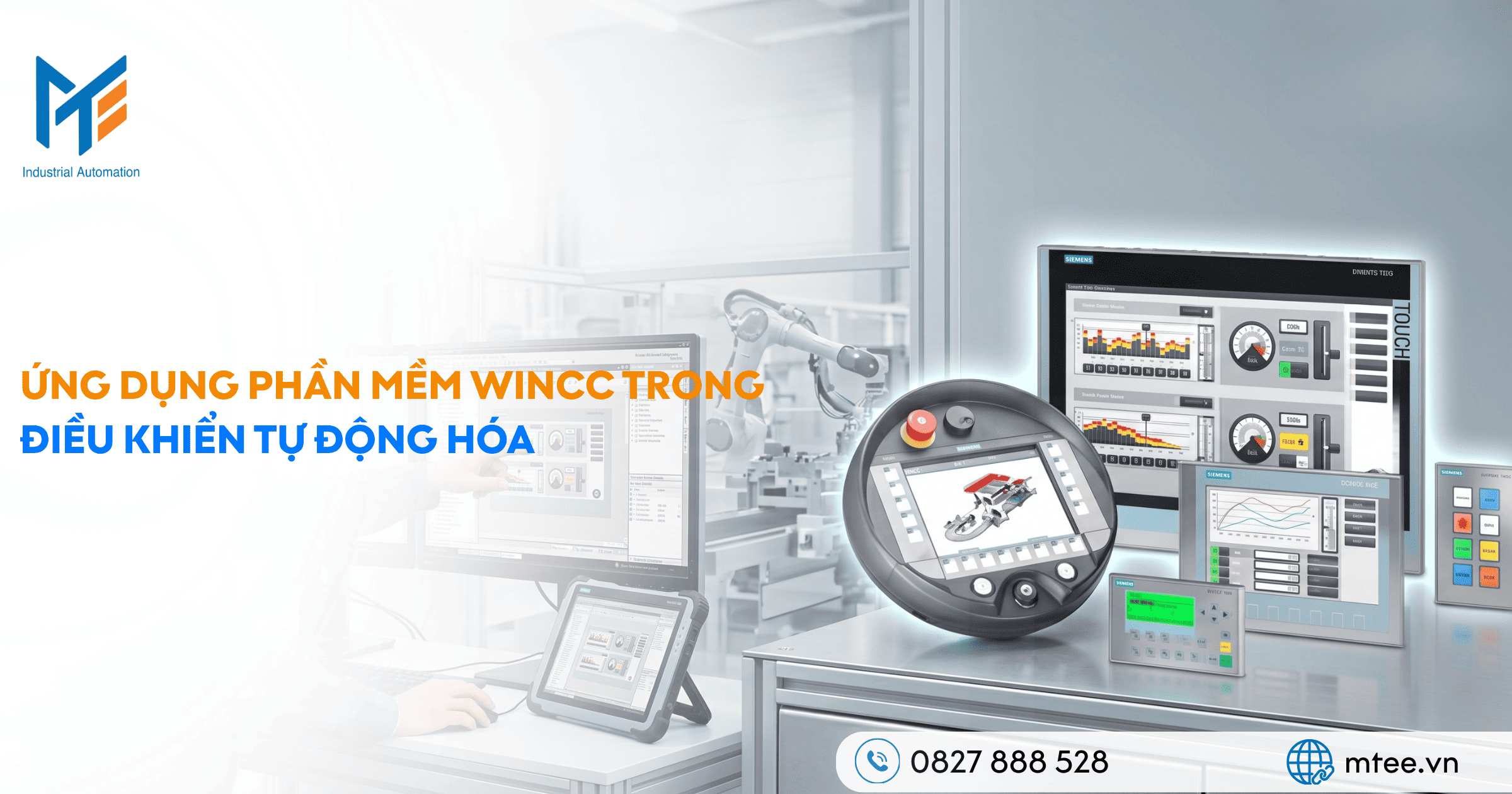 Ứng dụng phần mềm WINCC trong điều khiển tự động hóa