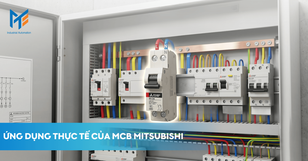 Ứng dụng thực tế của MCB Mitsubishi