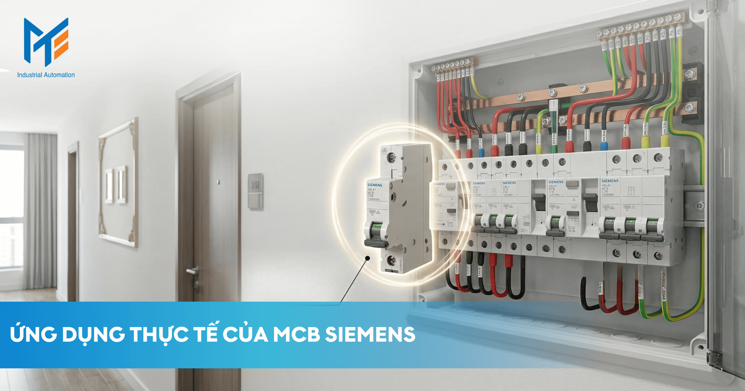 Ứng dụng thực tế của MCB Siemens