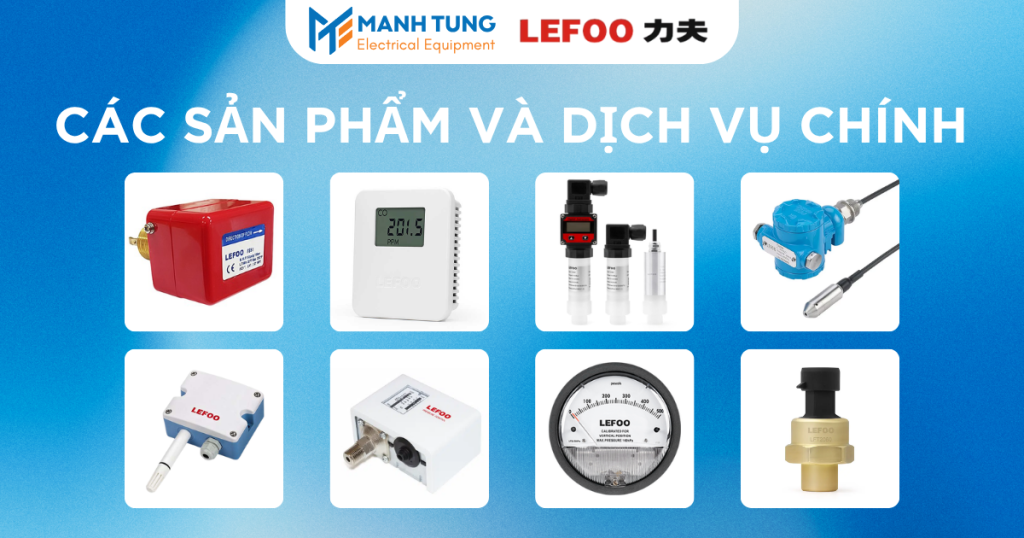 Các sản phẩm và dịch vụ chính