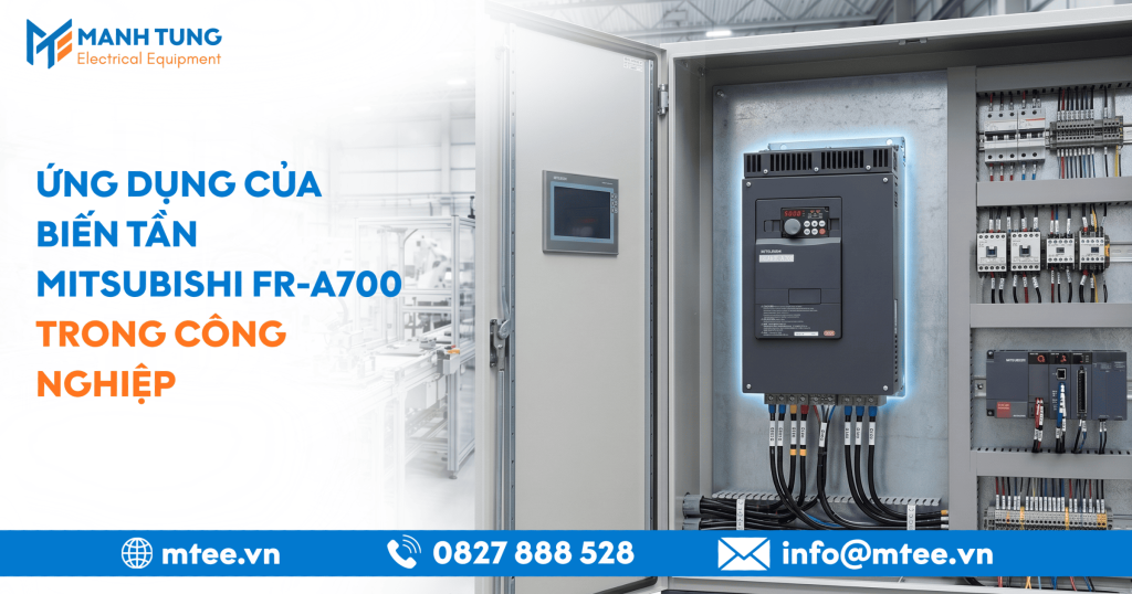 Ứng dụng của Biến tần Mitsubishi FR-A700 trong công nghiệp hiện nay