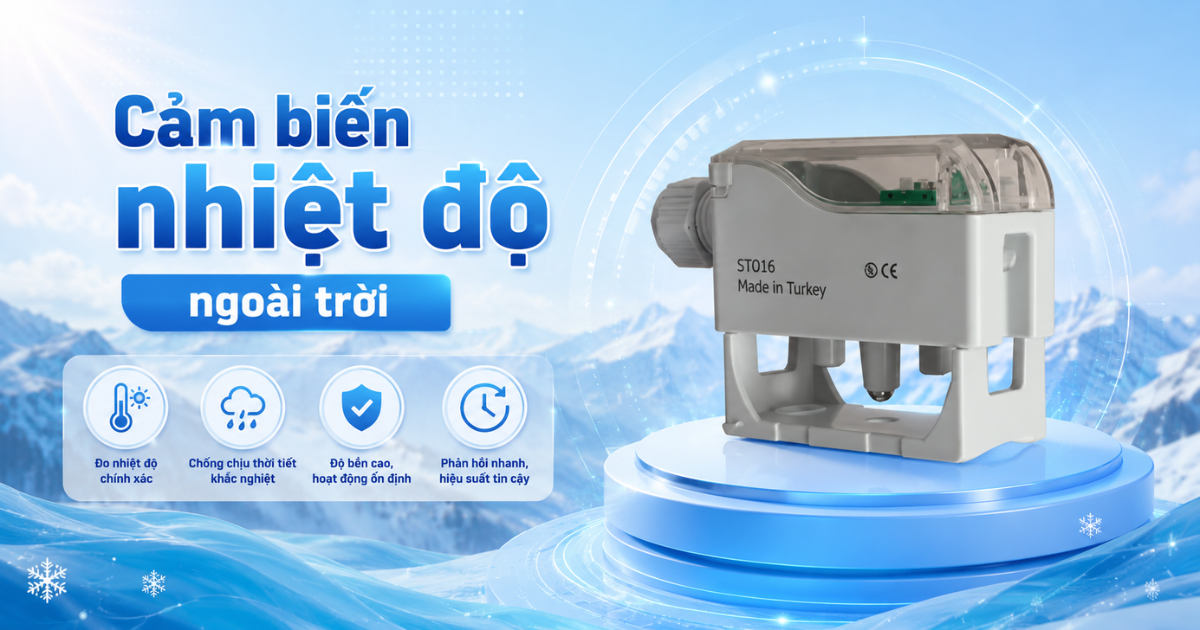 Cảm biến nhiệt độ ngoài trời là gì