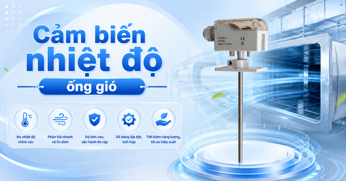 Cảm biến nhiệt độ ống gió là gì
