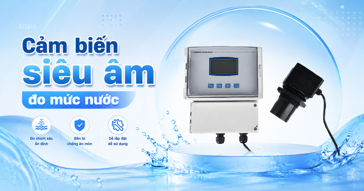 Cảm biến siêu âm đo mức nước