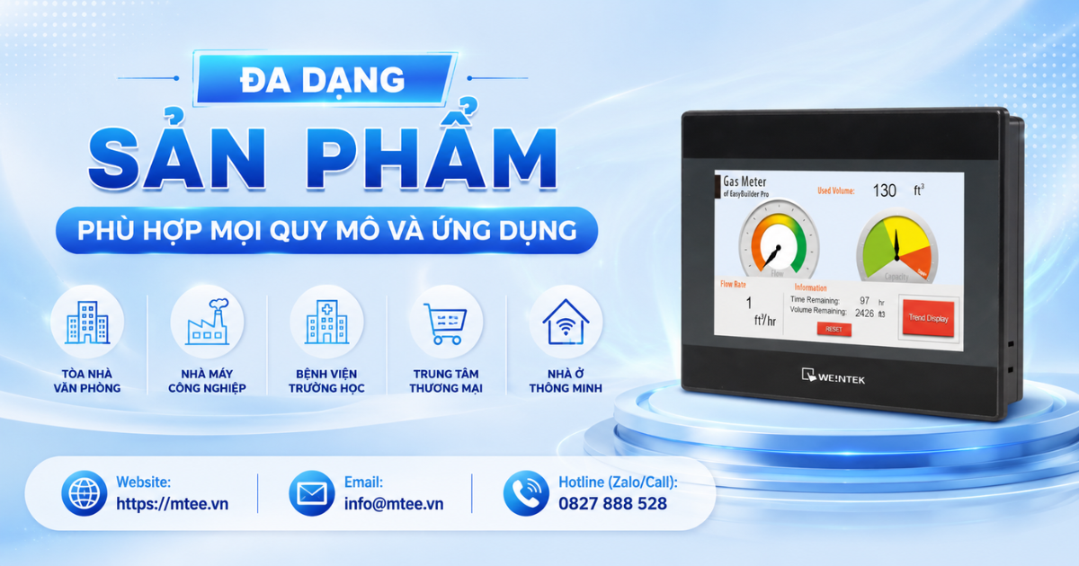Đa dạng sản phẩm phù hợp mọi quy mô và ứng dụng