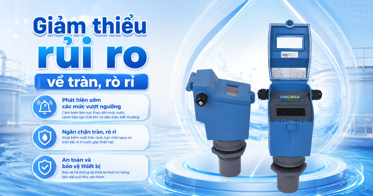 Giảm thiểu rủi ro về tràn, rò rỉ