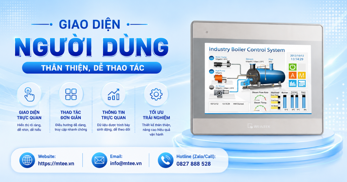 Giao diện người dùng thân thiện, dễ thao tác