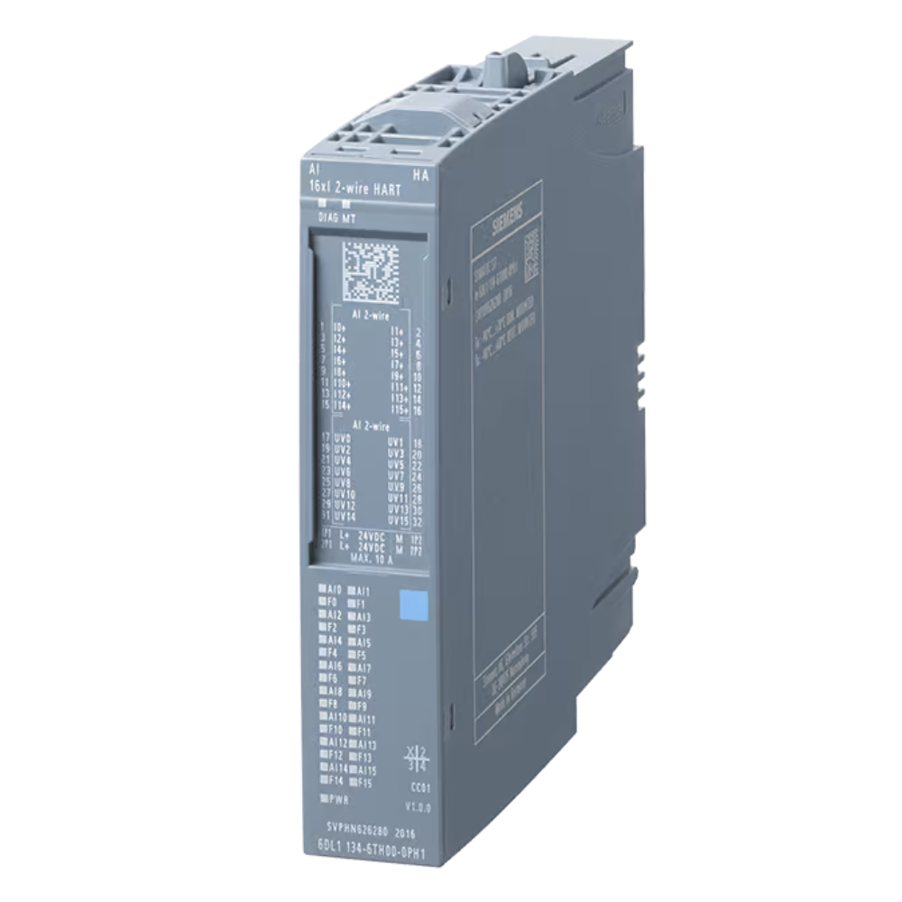 Module AI 16XI 2-WIRE HART ET 200SP HA - 6DL1134-6TH00-0PH1