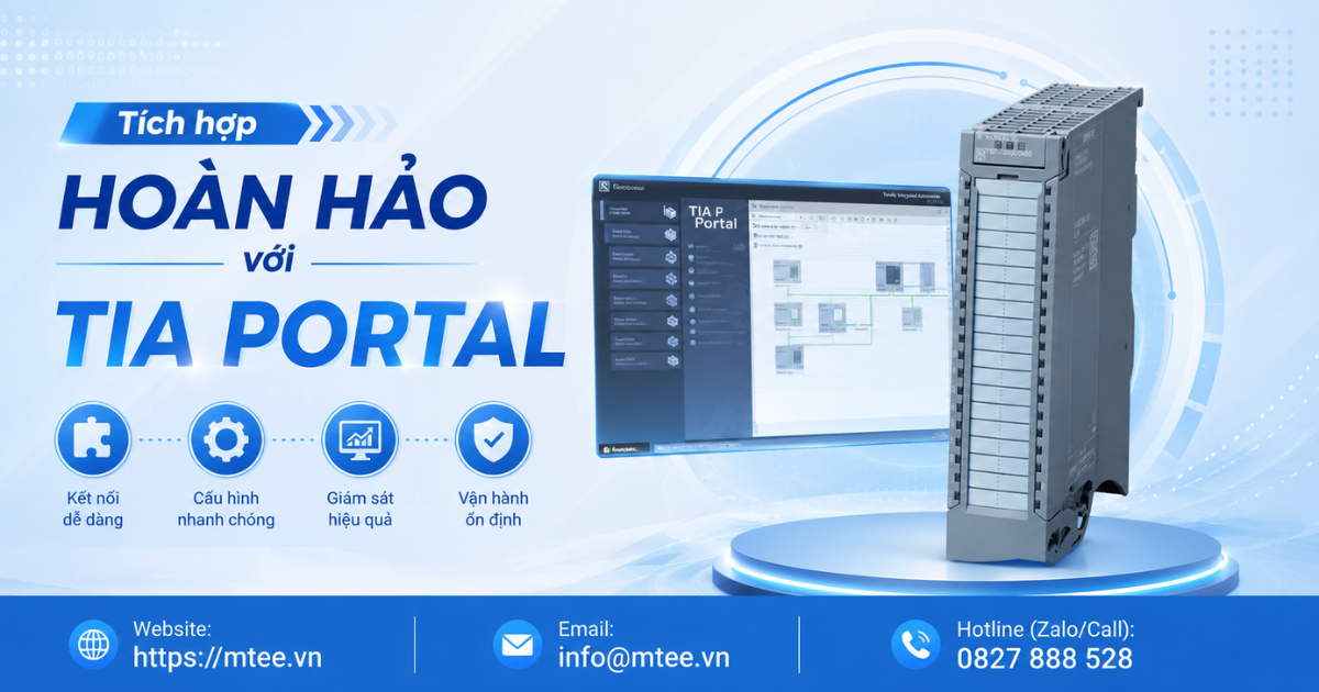 Tích hợp hoàn hảo với TIA Portal