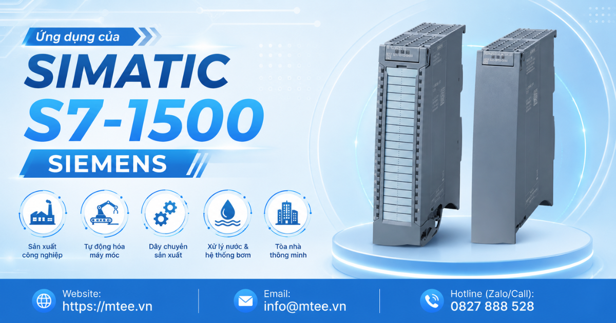 Ứng dụng của SIMATIC S7-1500 Siemens