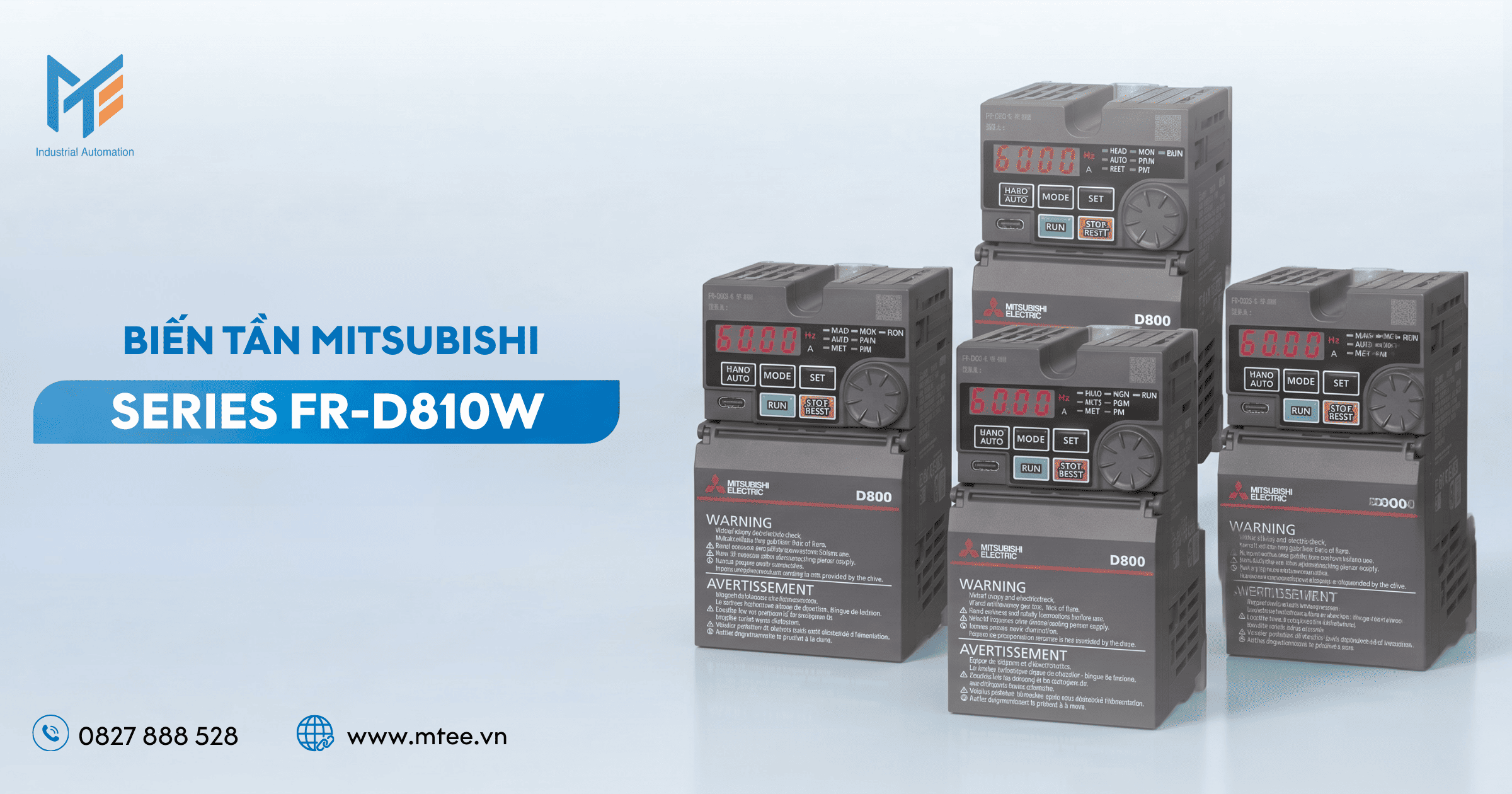 Biến tần Mitsubishi FR-D810W